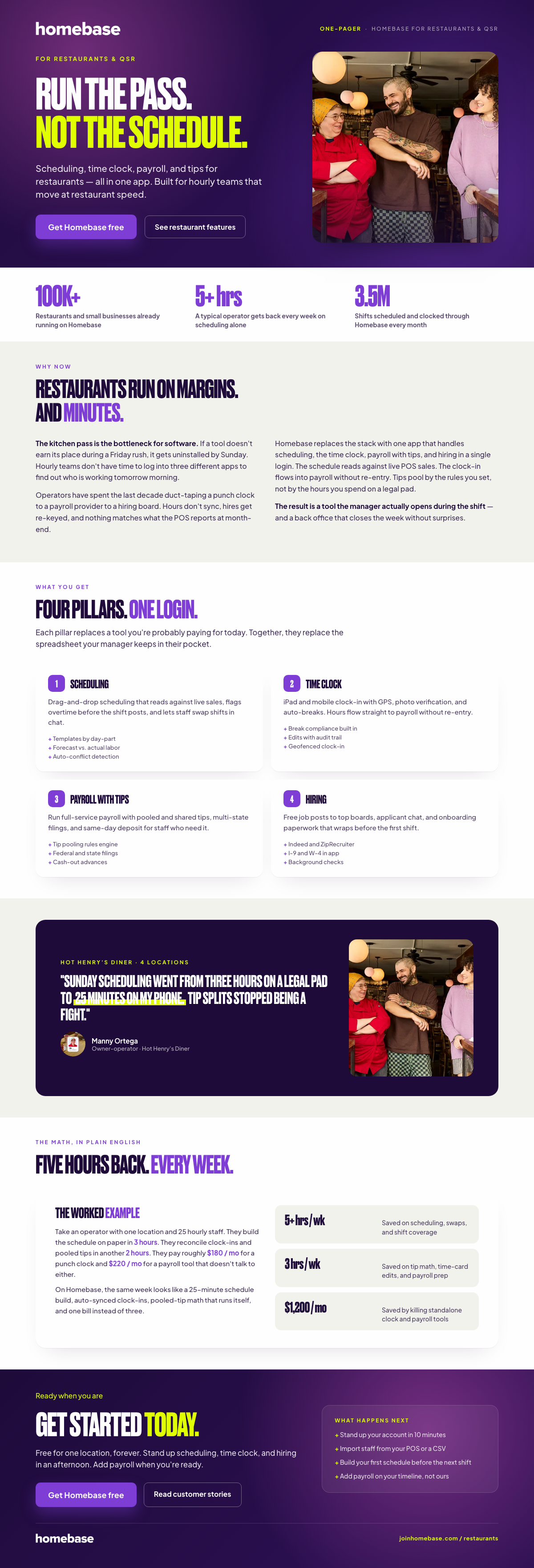 One-pager